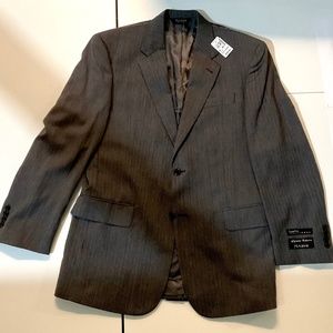 Jos. A. Bank Super Fine Signature Collection Men’s Dark Grey Suit Jacket NWT 40R